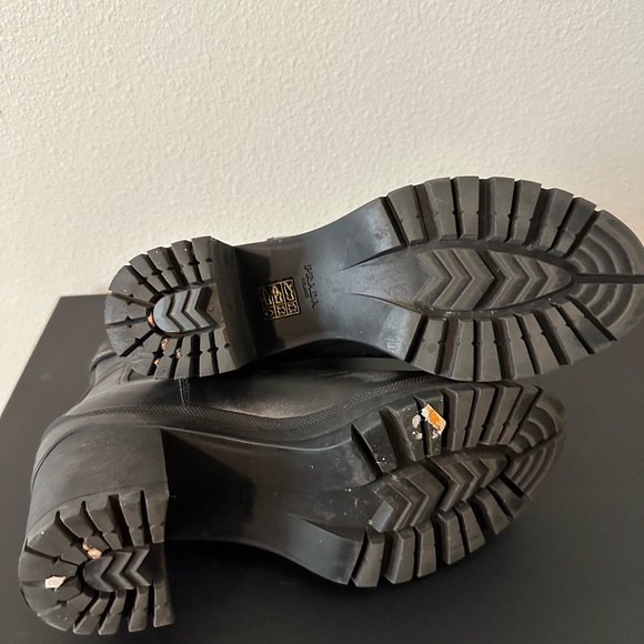 Prada, Lug Sole Boots - Picture 4 of 7